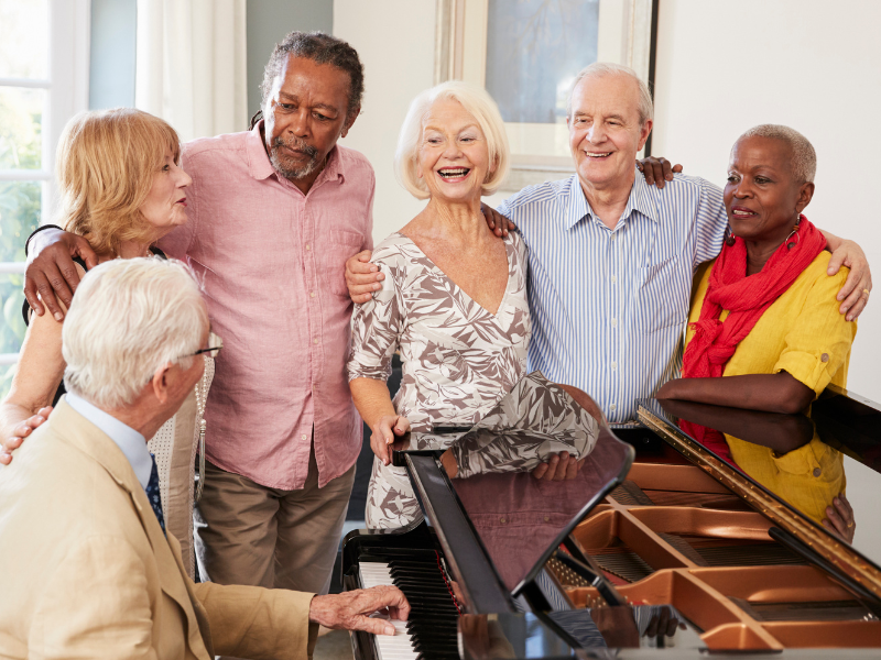 Music Therapy For seniors 